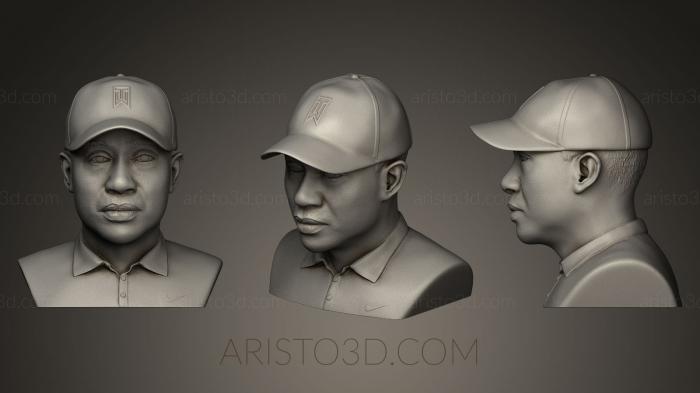 Busts and bas-reliefs of famous people (BUSTC_0609) 3D model for CNC machine